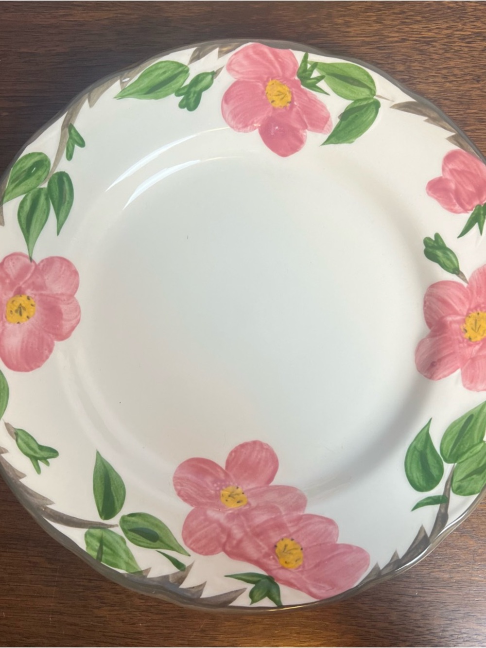 Franciscan Desert Rose Dinner Plates Set of 2 Made in England Vintage - Picture 6 of 8